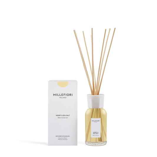 Millefiori Milano Honey & Sea Salt Fragrance Diffuser | Kopen bij Huisje 44 Gouda