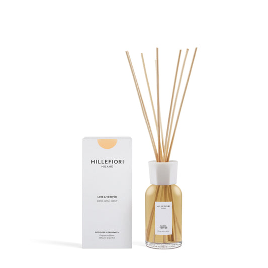 Millefiori Milano Lime & Vetiver Fragrance Diffuser | Kopen bij Huisje 44 Gouda