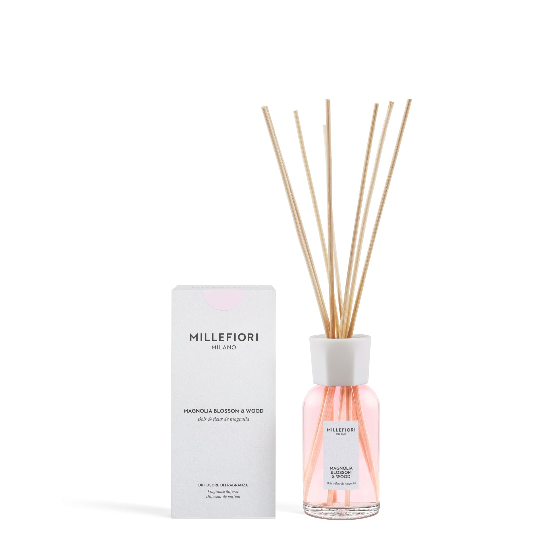 Millefiori Milano Magnolia Blossom & Wood Fragrance Diffuser | Kopen bij Huisje 44 Gouda