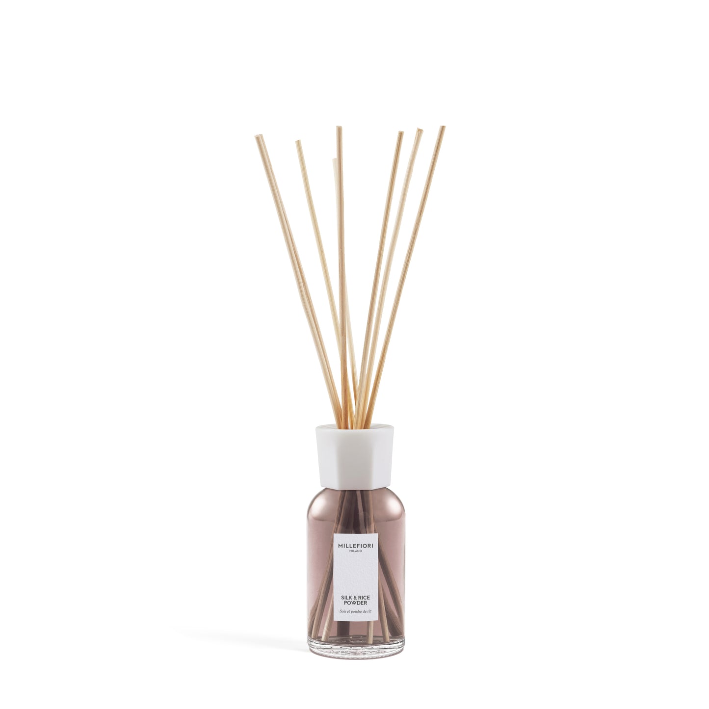 Millefiori Milano Silk & Rice Powder Fragrance Diffuser | Kopen bij Huisje 44 Gouda