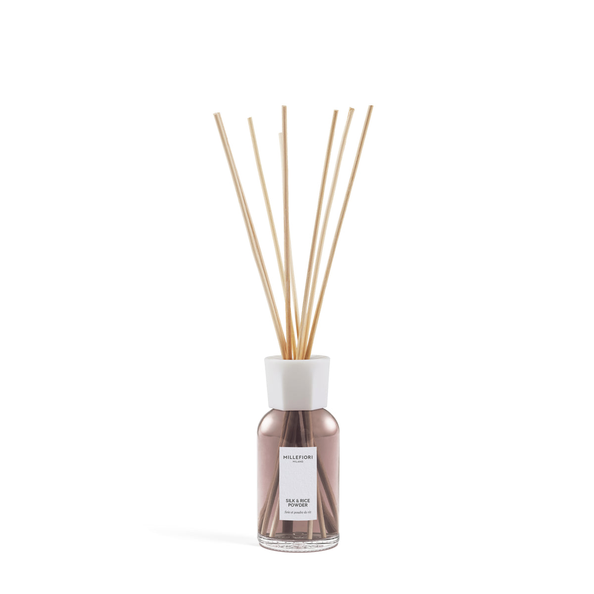 Millefiori Milano Silk & Rice Powder Fragrance Diffuser | Kopen bij Huisje 44 Gouda