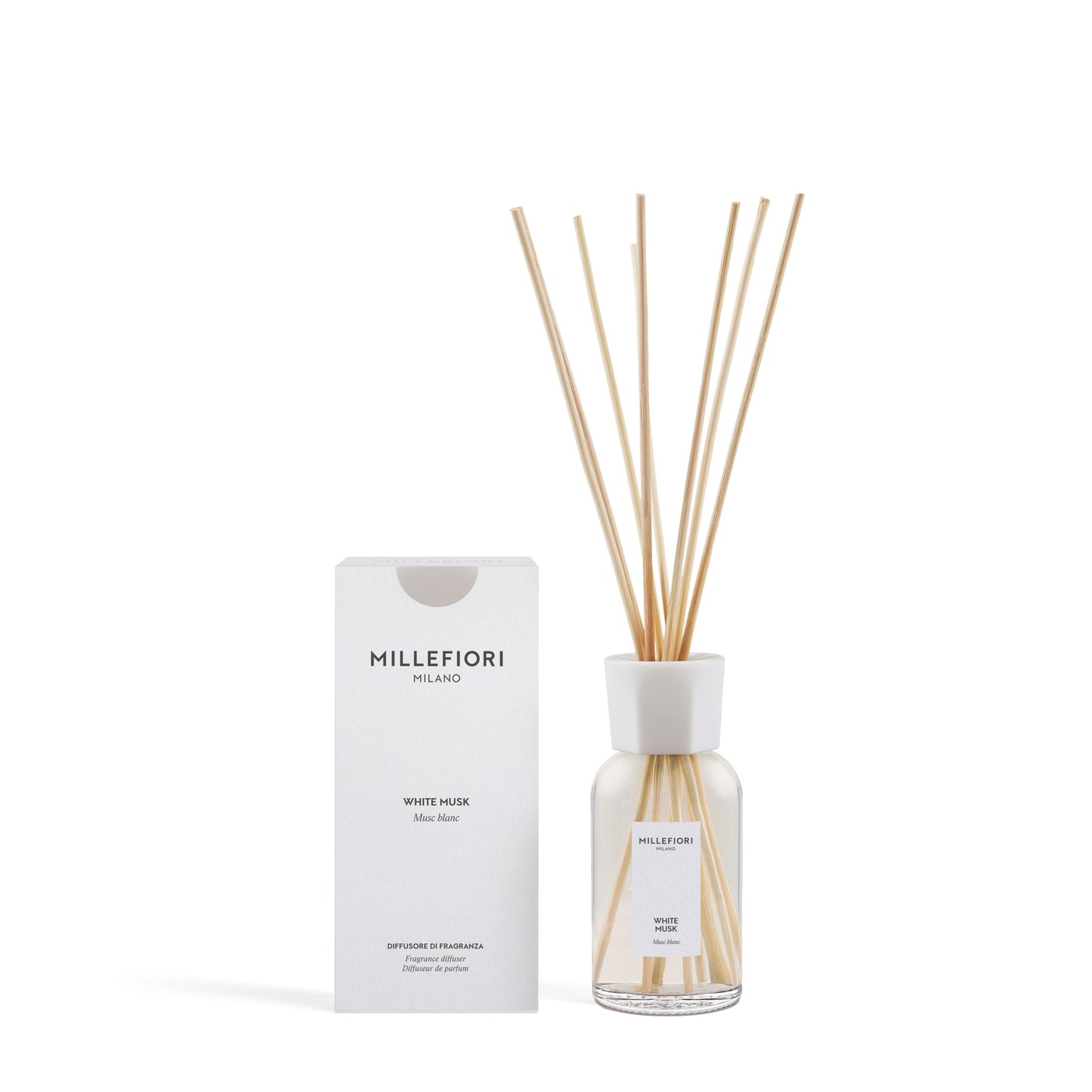 Millefiori Milano White Musk Fragrance Diffuser | Kopen bij Huisje 44 Gouda