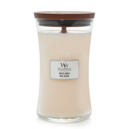 WoodWick White Honey Candle | LARGE