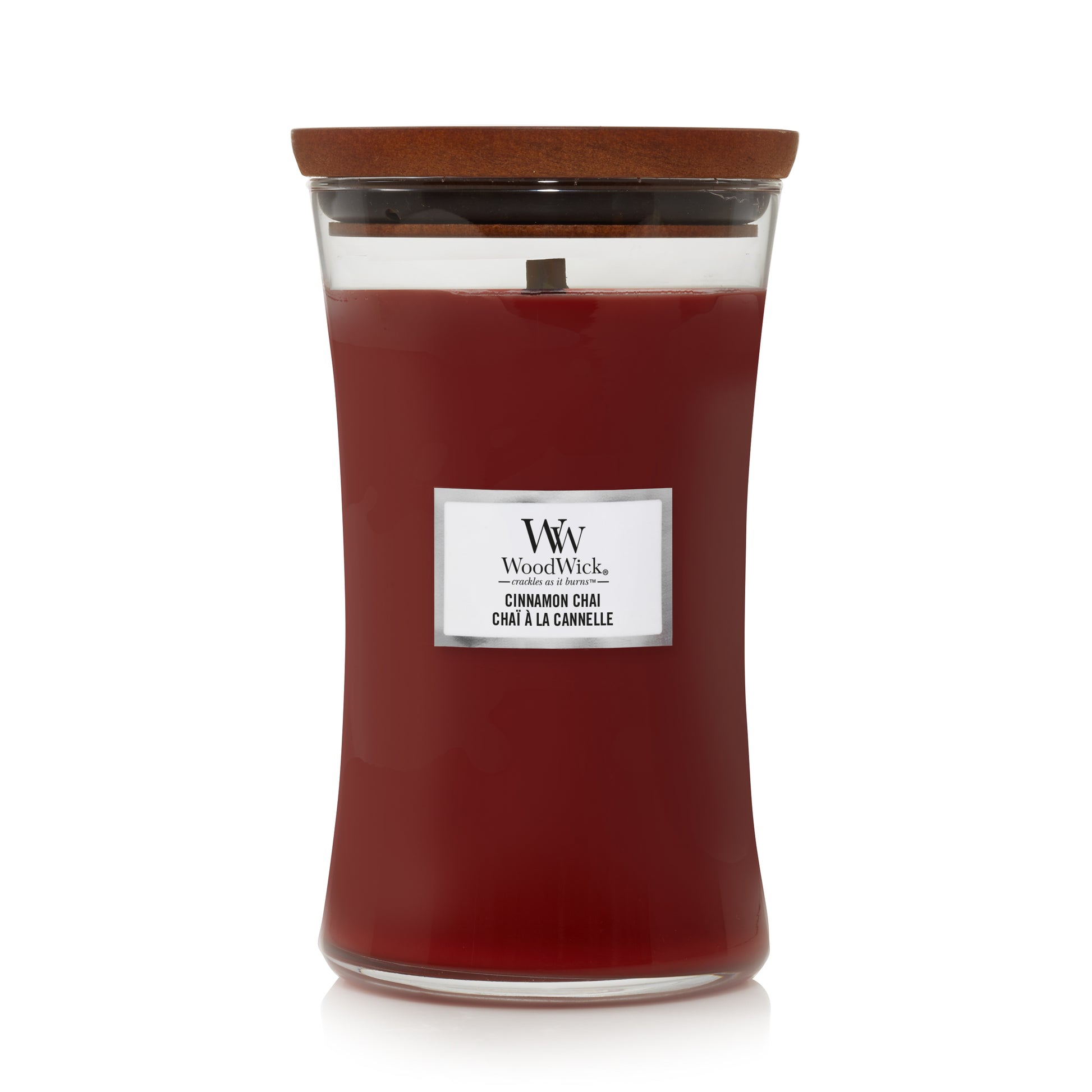Cinnamon Chai Large WoodWick 610g 130 uur grootste chai kaars