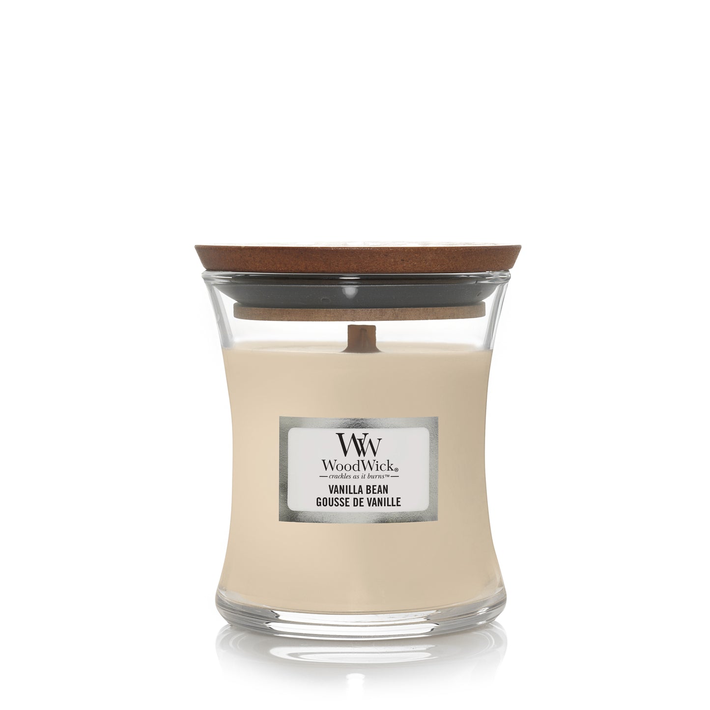 WoodWick Vanilla Bean Candle | MINI