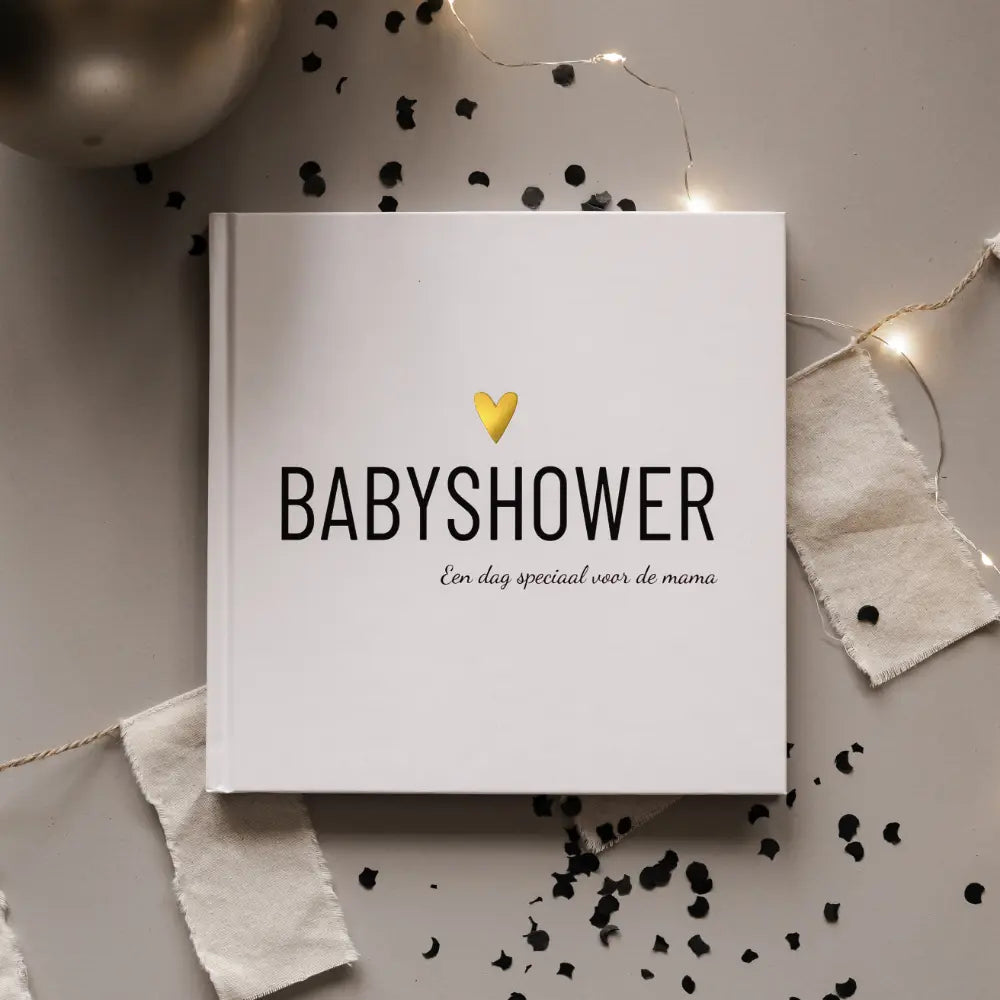 Invulboek Babyshower | Een dag speciaal voor de Mama