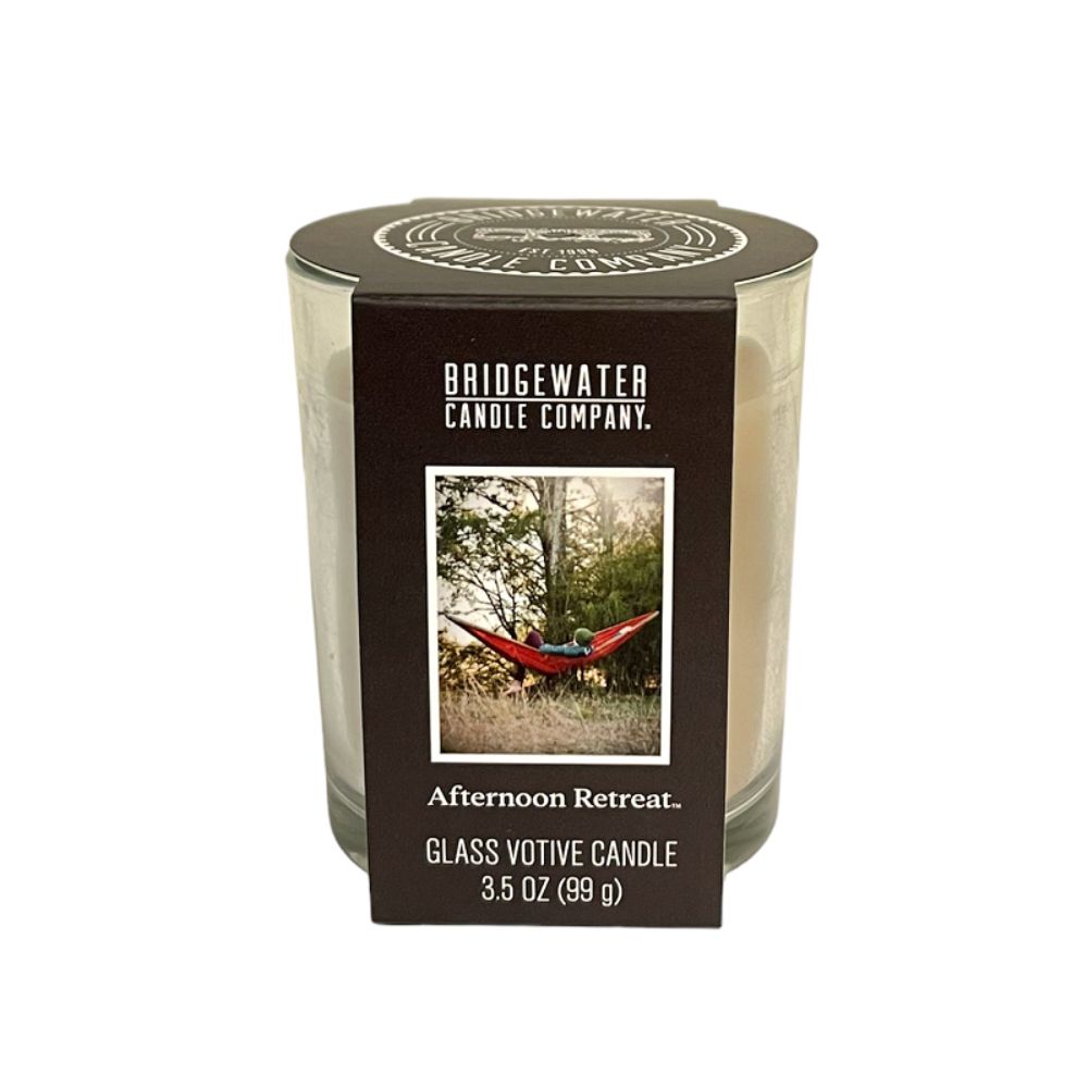 BRIDGEWATER | Glas Votief Kaars Afternoon Retreat