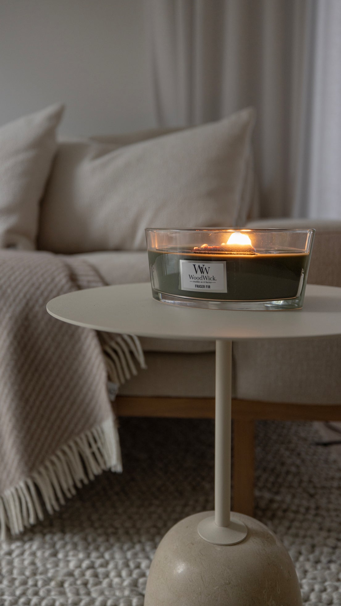 WoodWick Frasier Fir Candle | MEDIUM