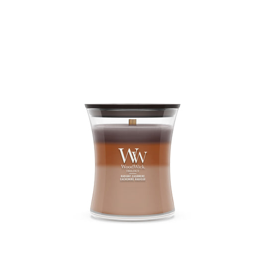 WoodWick Trilogy Radiant Cashmere geurkaars