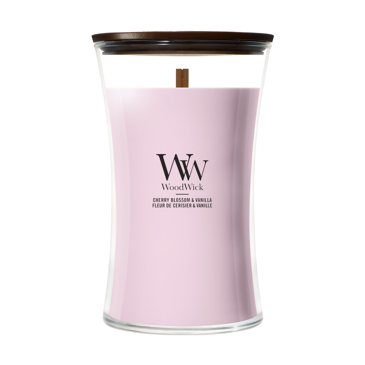 WoodWick Cherry Blossom & Vanilla geurkaars Large