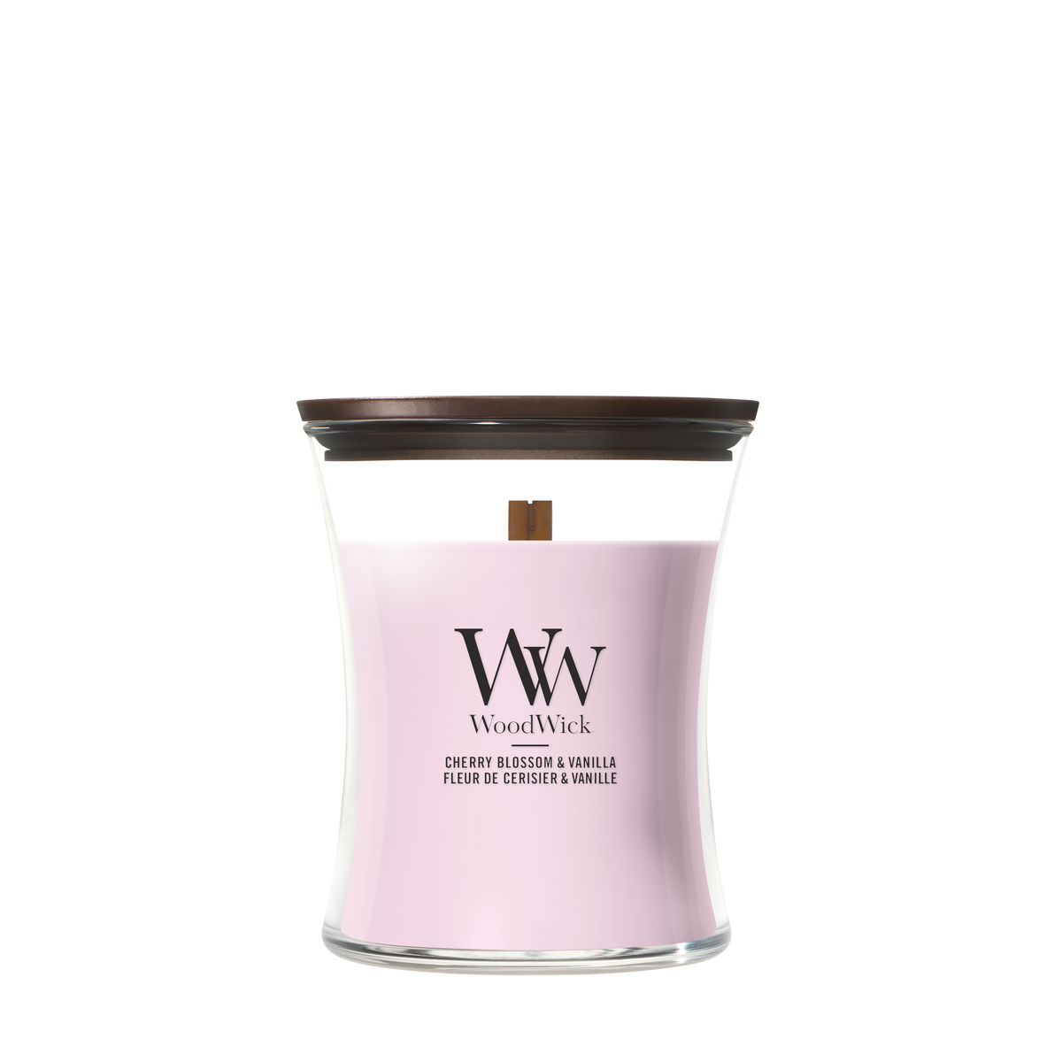 WoodWick Cherry Blossom & Vanilla geurkaars