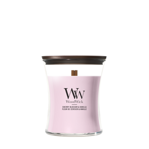 WoodWick Cherry Blossom & Vanilla geurkaars