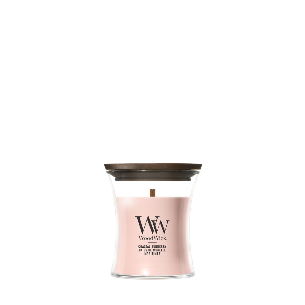 WoodWick Coastal Sunberry geurkaars Mini