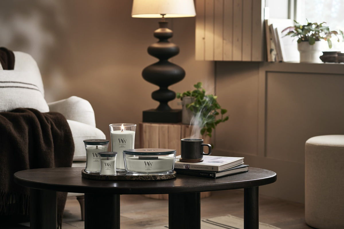 WoodWick Fireside geurkaars