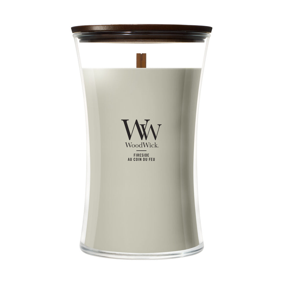 WoodWick Fireside geurkaars Large