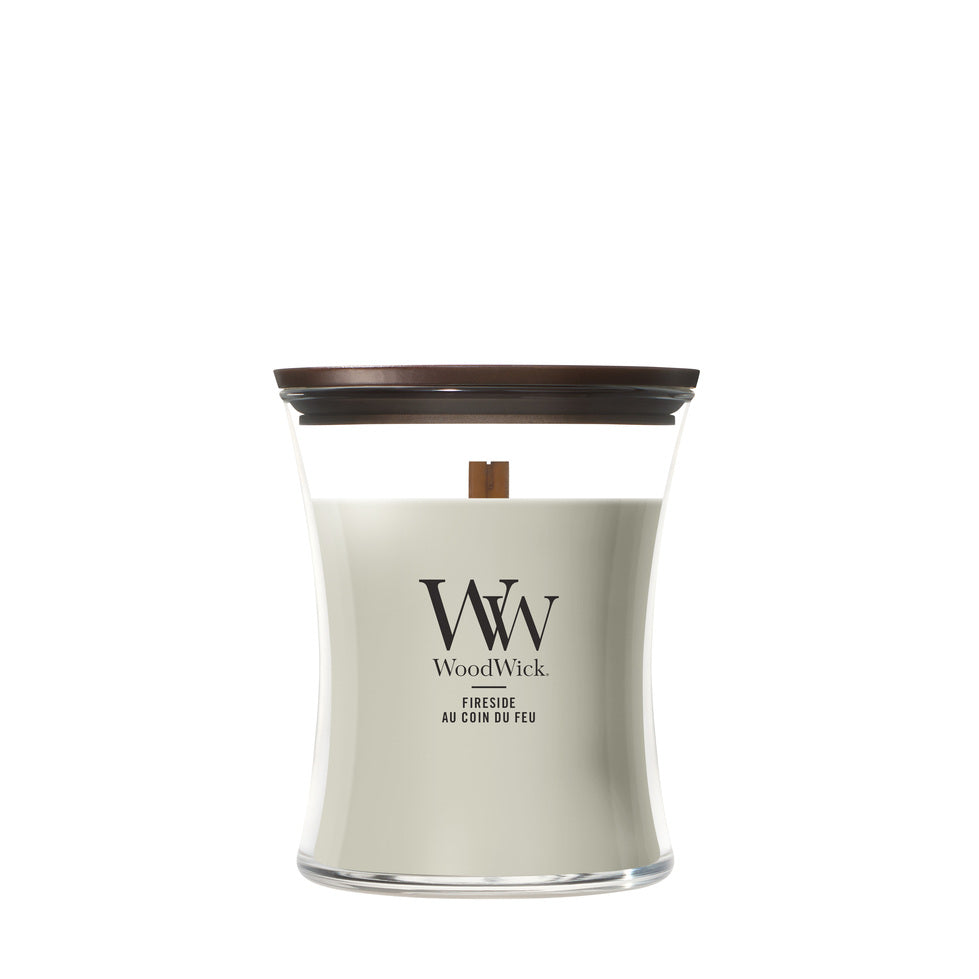 WoodWick Fireside geurkaars Medium