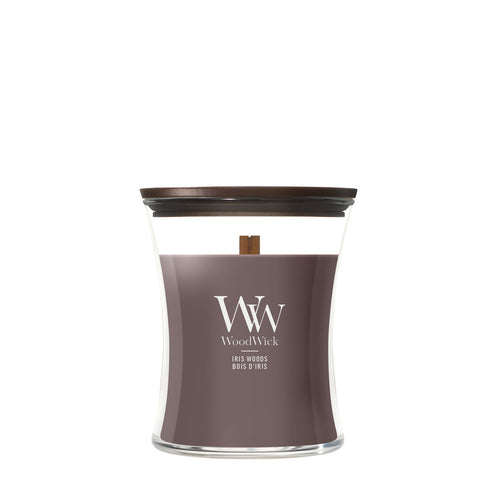 WoodWick Iris Woods geurkaars