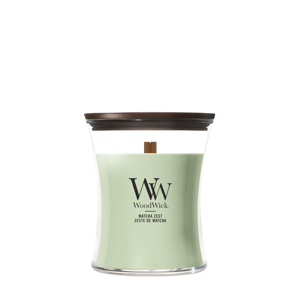 WoodWick Matcha Zest geurkaars Medium