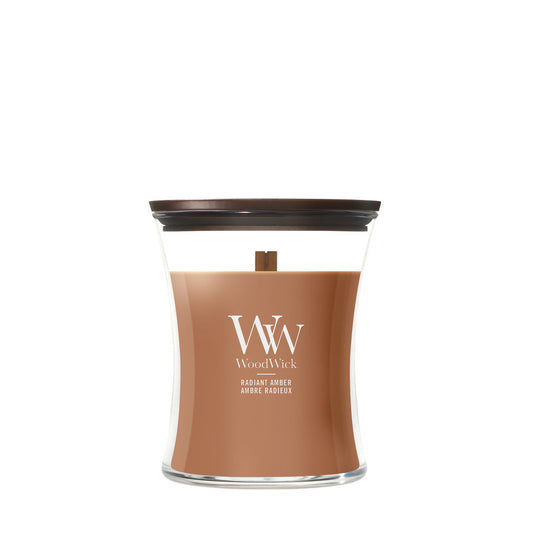 WoodWick Radiant Amber geurkaars Medium