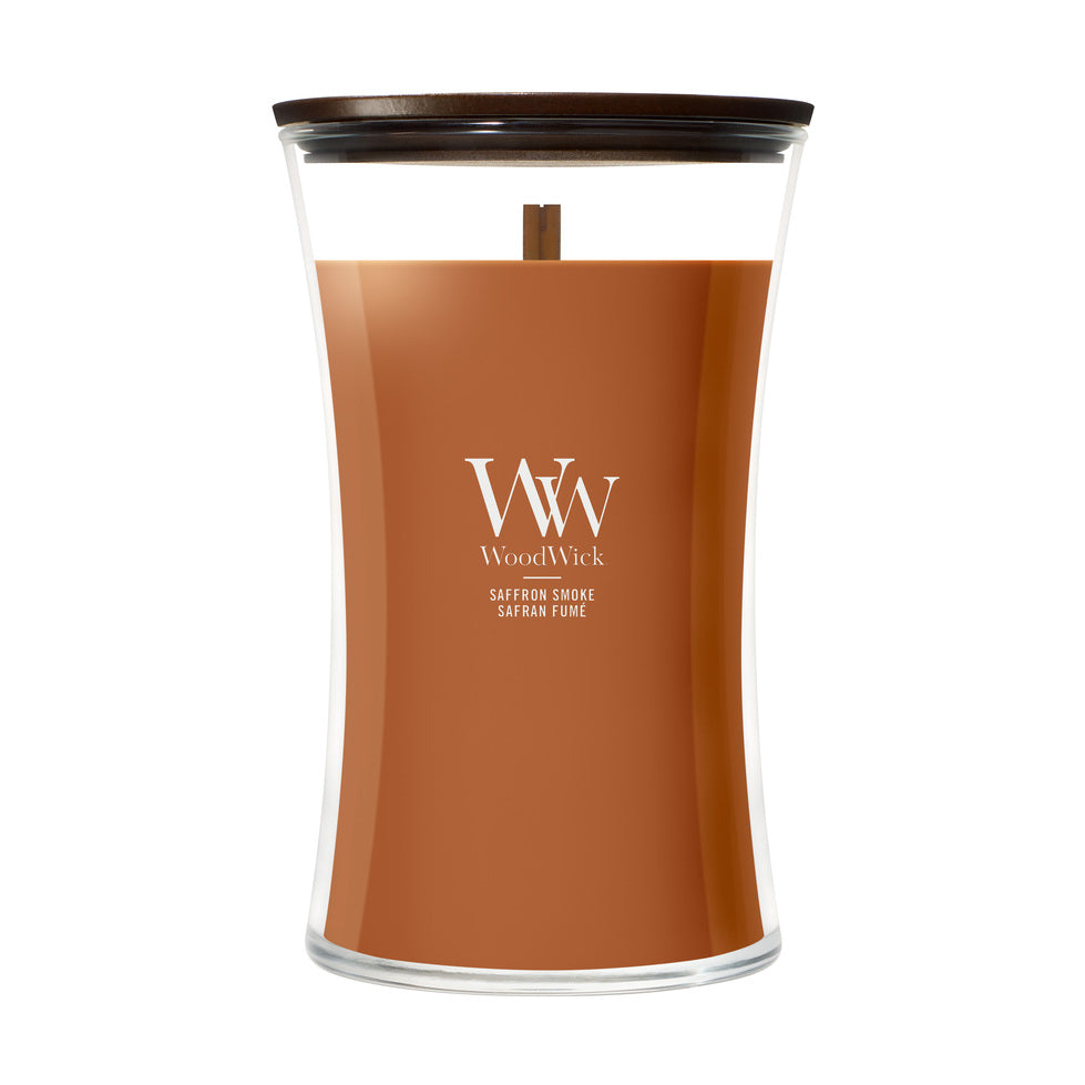 WoodWick Saffron Smoke geurkaars Large