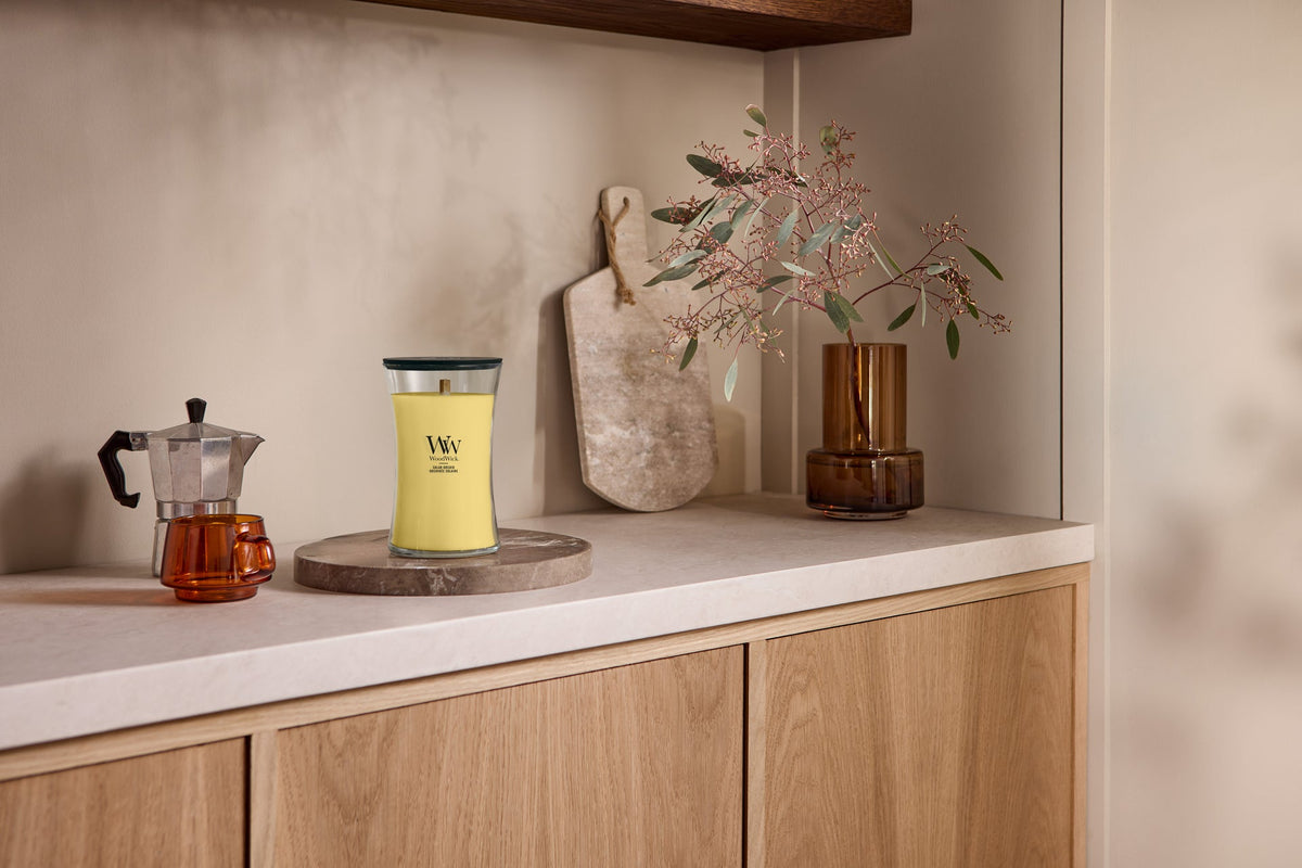 WoodWick Solar Orchid geurkaars