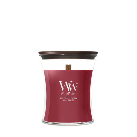 WoodWick Spiced Blackberry geurkaars Medium