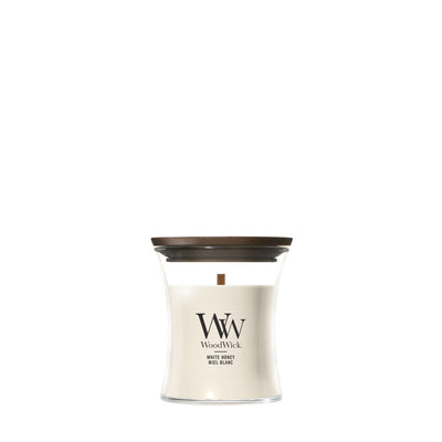 WoodWick White Honey geurkaars Mini