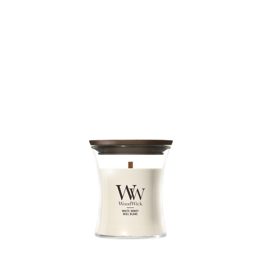 WoodWick White Honey geurkaars Mini
