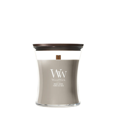 WoodWick Wood Smoke geurkaars Medium