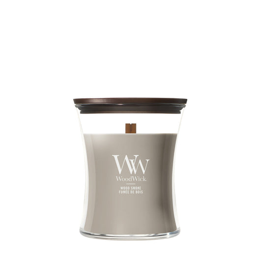 WoodWick Wood Smoke geurkaars Medium