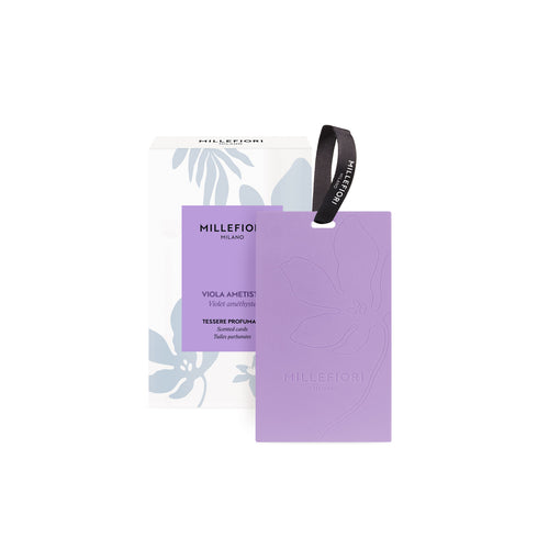 Millefiori Milano Geurkaart Viola Ametista | 3-pack