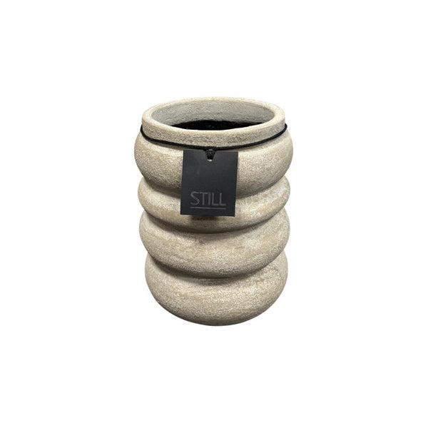 STILL | Planten Pot Ribbel Medium Light | Pot bij Huisje 44 Gouda