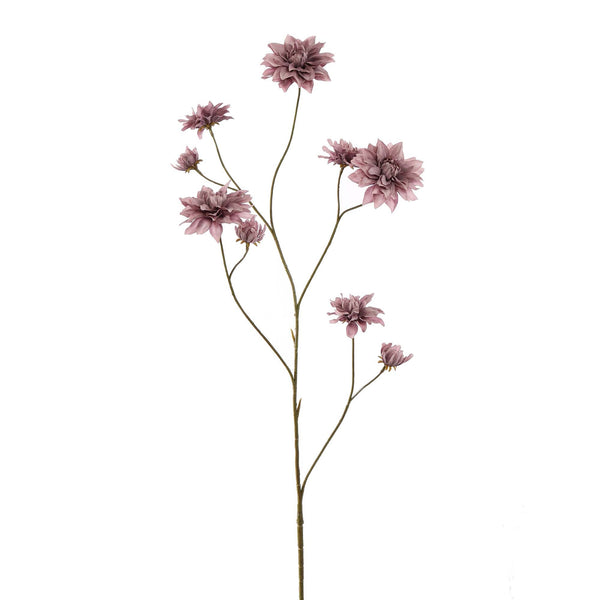 Zijden dahlia lavendel 91 cm, zijden bloem