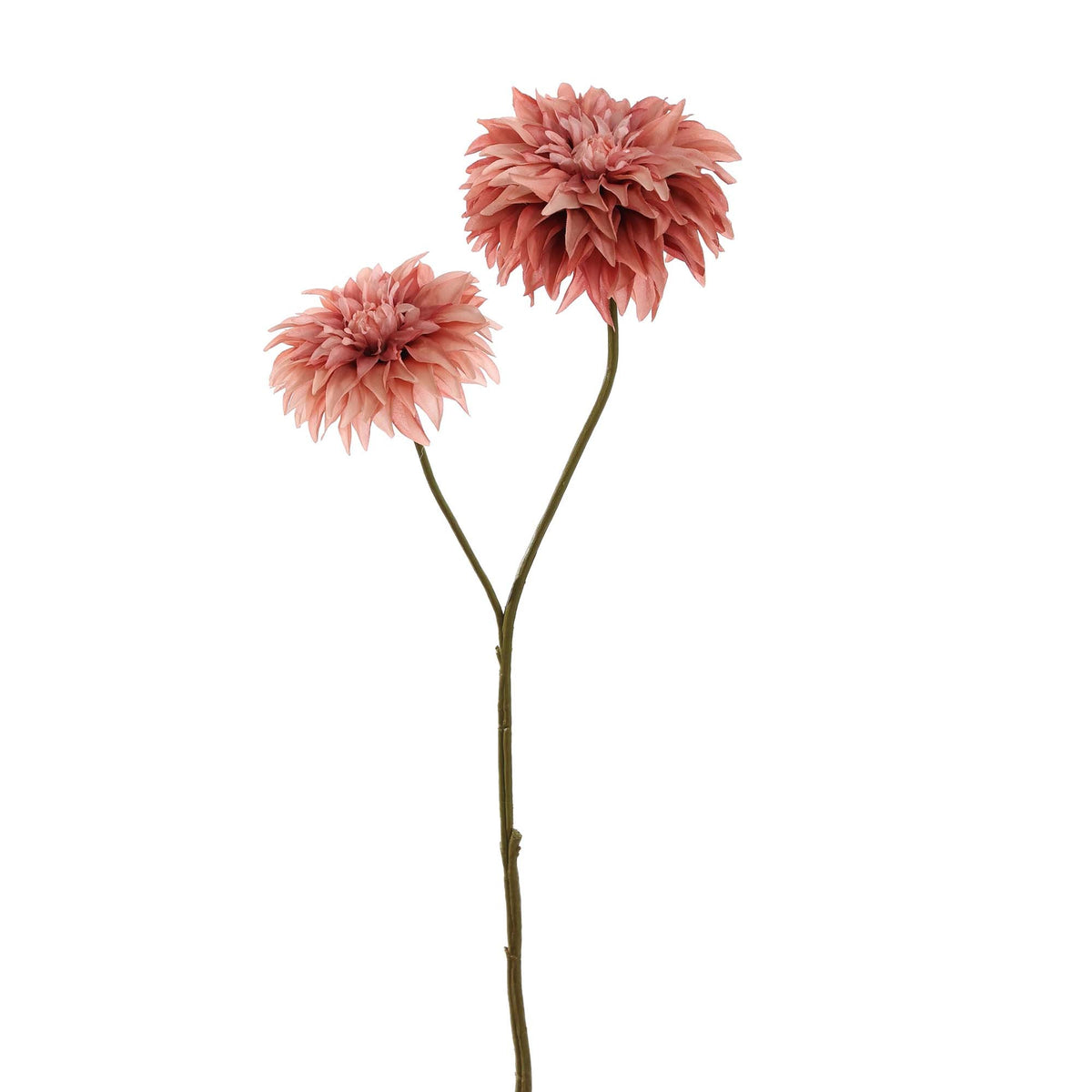 Zijden dahlia roze 63 cm, zijden bloem